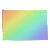 Rainbow Gradient Pillowcases Kissenbezug (Rückseite-Rechts)