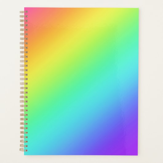 Rainbow Gradient Planer (Vorderseite)