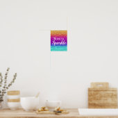 Rainbow Gradient Poster (Küche)