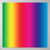 Rainbow Gradient Poster (Vorne)