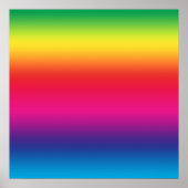 Rainbow Gradient Poster (Vorne)