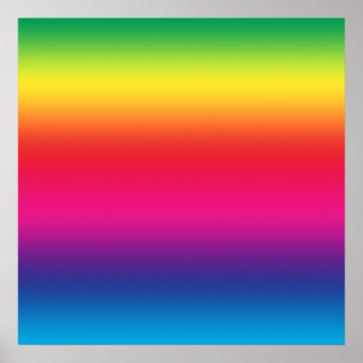 Rainbow Gradient Poster (Vorne)