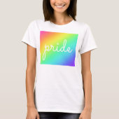 Rainbow Gradient Pride Womans T - Shirt (Vorderseite)