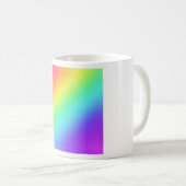 Rainbow Gradient Pride Womans T - Shirt Kaffeetasse (VorderseiteRechts)