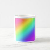 Rainbow Gradient Pride Womans T - Shirt Kaffeetasse (Mittel)