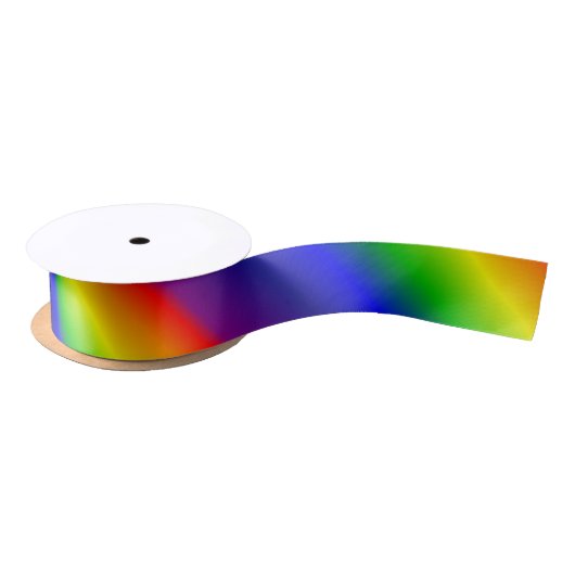 Rainbow Gradient Satinband (Spule)