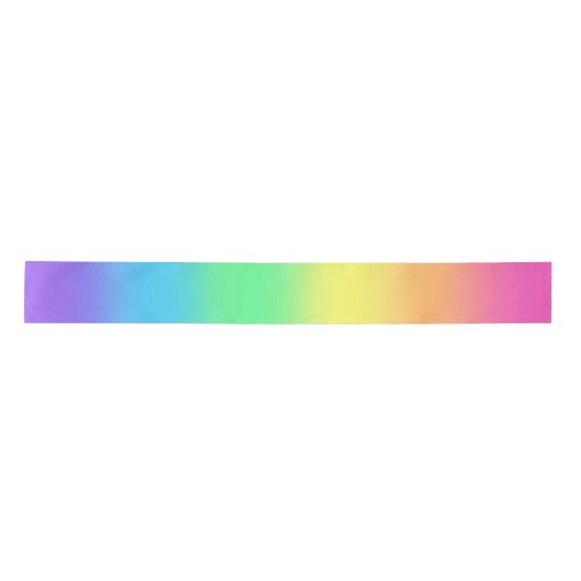 Rainbow Gradient Satinband (Vorderseite)