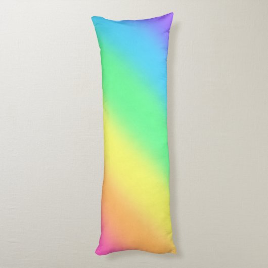 Rainbow Gradient Seitenschläferkissen (Rückseite (Vertikal))