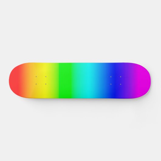 Rainbow Gradient Skateboard (Horizontal)