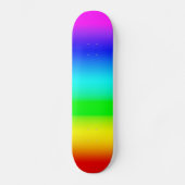 Rainbow Gradient Skateboard (Vorderseite)
