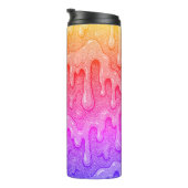 Rainbow Gradient Slime Tropfen Thermosbecher (Nach rechts gedreht)