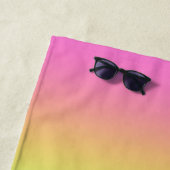 Rainbow Gradient Strandtuch (Beispiel)
