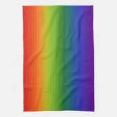 Rainbow Gradient Strichen Geschirrtuch (Vertikal)