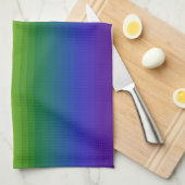 Rainbow Gradient Strichen Geschirrtuch (Viertel Falte)