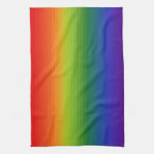 Rainbow Gradient Strichen Geschirrtuch (Vertikal)