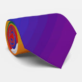Rainbow Gradient Strichen Krawatte (Gerollt)