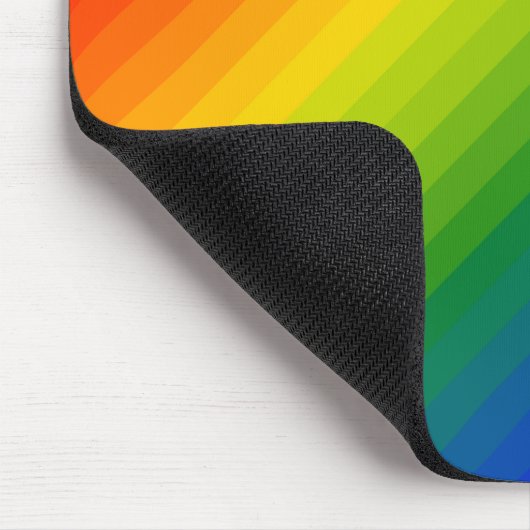 Rainbow Gradient Strichen Mousepad (Ecke)