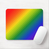 Rainbow Gradient Strichen Mousepad (Mit Mouse)