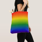 Rainbow Gradient Strichen Tasche (Von Nahem)