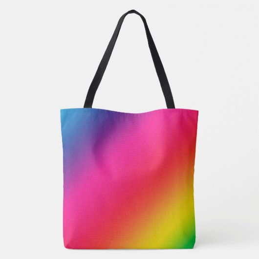 Rainbow Gradient Tasche (Rückseite)