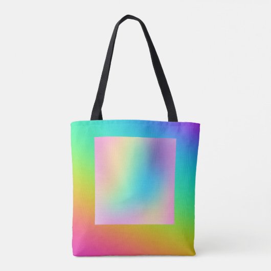 Rainbow Gradient Tasche (Rückseite)