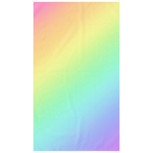 Rainbow Gradient Tischdecke (Vorderseite)