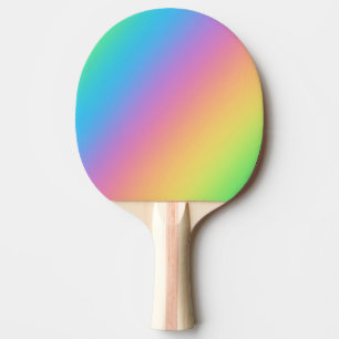 Rainbow Gradient Tischtennis Schläger