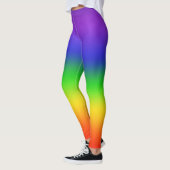 Rainbow Gradient Vertikal Leggings (Links)