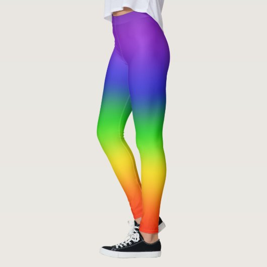 Rainbow Gradient Vertikal Leggings (Links)