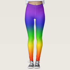Rainbow Gradient Vertikal Leggings