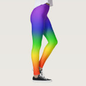 Rainbow Gradient Vertikal Leggings (Rechts)