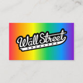Rainbow Gradient - Visitenkarte (Rückseite)