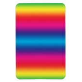 Rainbow Gradient - Vorlage für benutzerdefinierte  Magnet (Vertikal)