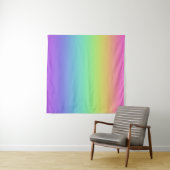 Rainbow Gradient Wall Tapestry Wandteppich (Beispiel (Horizontal))