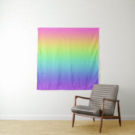 Rainbow Gradient Wall Tapestry Wandteppich