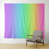 Rainbow Gradient Wandteppich (Beispiel (Horizontal))