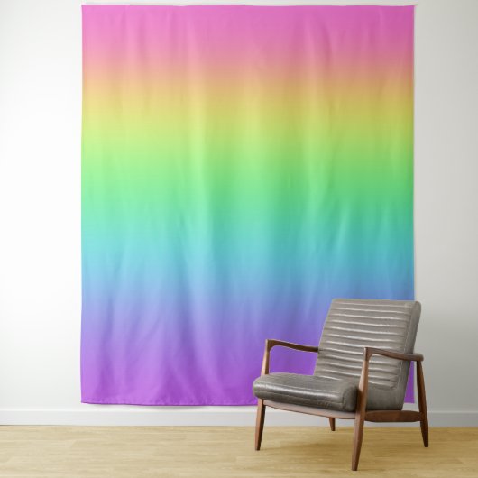 Rainbow Gradient Wandteppich (Beispiel)