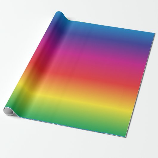 Rainbow Gradient Wrapping Paper Geschenkpapier (Ungerollt)