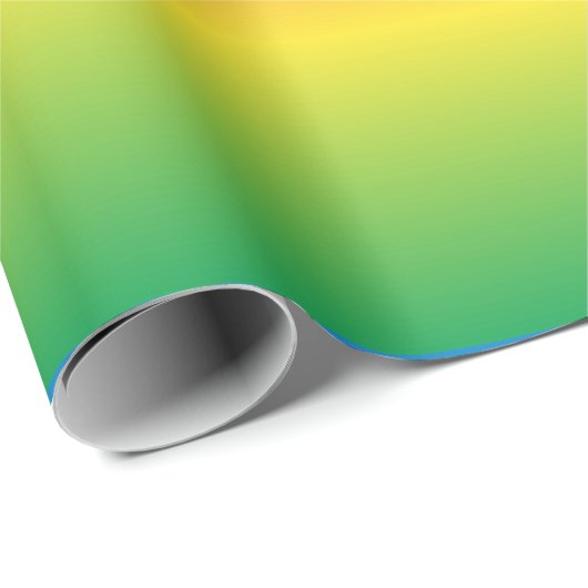 Rainbow Gradient Wrapping Paper Geschenkpapier (Rolleneckpunkt)