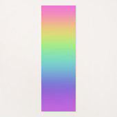 Rainbow Gradient Yoga Mat Yogamatte (Vorderseite)