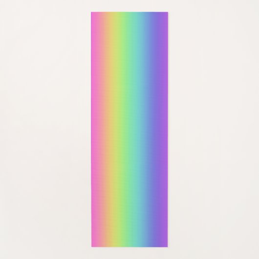 Rainbow Gradient Yoga Mat Yogamatte (Vorderseite)