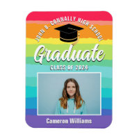 Rainbow Graduate Foto LGBTQ Abschluss