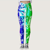 Rainbow Graffiti Leggings (Vorderseite)