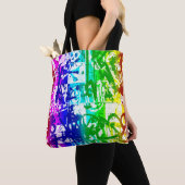 Rainbow Graffiti Tote Bag Tasche (Von Nahem)