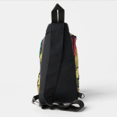 Rainbow Grass Drama Crossbody Bag (Rückseite)