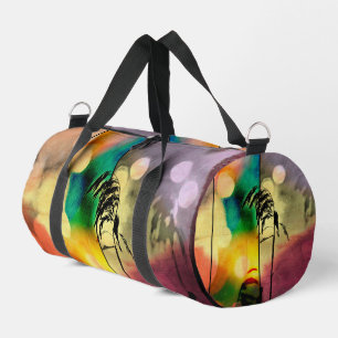Rainbow Grass Drama Duffle Bag