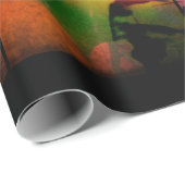 Rainbow Grass Drama Wrapping Paper Geschenkpapier (Rolleneckpunkt)