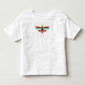 Rainbow Grasshopper Kleinkind T-shirt (Vorderseite)