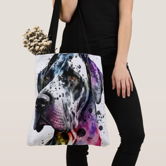 Rainbow Great Dane Tasche (Von Nahem)