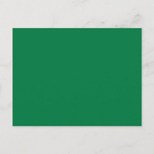 Rainbow Green Blank Postkarte (Vorderseite)